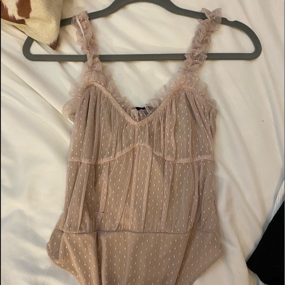Missguided Tops - Pink bodysuit